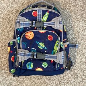 Pottery Barn Kids McKenzie Solar System Backpack sz Small